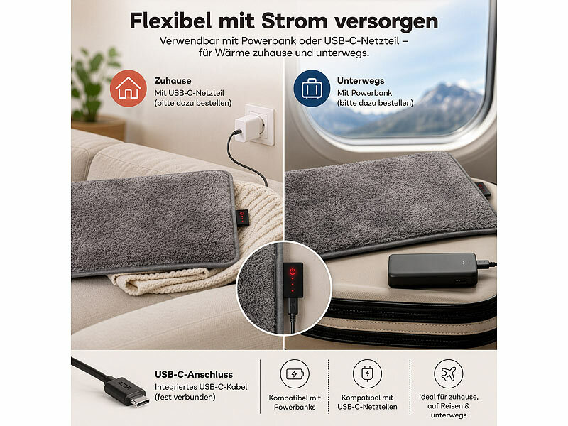 ; Elektrische Heizdecken Elektrische Heizdecken