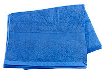 Wilson Gabor Drap de bain en coton éponge  220 x 90 cm  Bleu