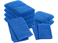 Wilson Gabor Handtuchset aus Baumwoll-Frottee, 10er-Set, blau