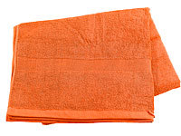Wilson Gabor Saunatuch aus Baumwoll-Frottee 220 x 90 cm, orange; Duschtücher Baumwolle-Frottee 