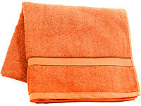 Wilson Gabor Premium Duschtuch, Baumwoll-Frottee, 140 x 70 cm, orange; Wohndecken Wohndecken 